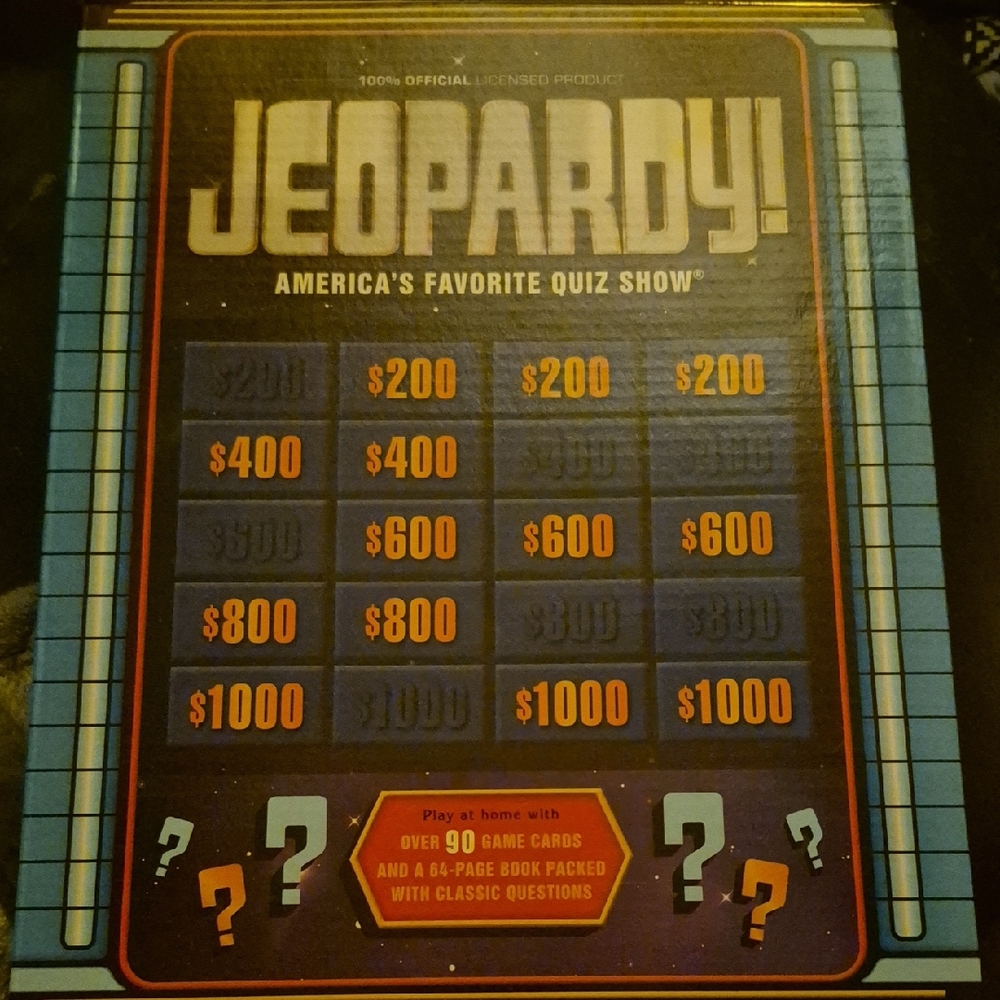 Jeopardy! Quiz Show Game